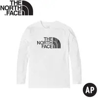 在飛比找Yahoo奇摩購物中心優惠-【 The North Face 男 純棉長袖T恤 AP《白