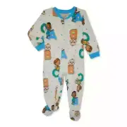 Cocomelon Toddler One Piece Sleeper Pajamas, Multicolor Size 3T