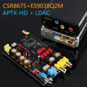 New ES9038Q2M Bluetooth USB DAC Wireless Receiver APTX-HD Lossless LDAC Decoder