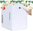 Portable Mini Fridge, 12L Compact Car Refrigerator Small