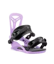 Union Rosa Women's Snowboard Bindings, Violet, Large MY25