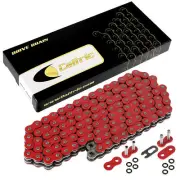 O-Ring Drive Chain for Yamaha XJ600S SecaII1992-1998 Red