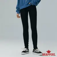 在飛比找momo購物網優惠-【BRAPPERS】女款 中腰Skinny彈性窄管褲(黑)