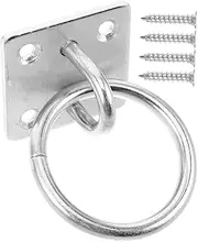 Horse Supplies Cross Tie Ring with Flair Strips Horse Trailer Tie Down Stable Barn Equipment