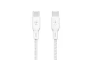 Belkin USB-C to USB-C Braided Cable 100W 2m [CAB014BT2MWH]