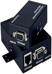QVS 500-Feet VA-E VGA/WUXGA with Audio Single CAT5e/6 Extender Kit