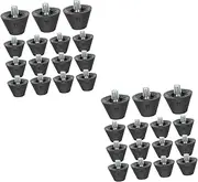 [BESPORTBLE] 50 Pcs Football Spikes Cleats for Women Women’s Sneakers Off Road Accessories Golfs Shoe Spikes Running Spikes Spike Cleats for Track Anti- Shoes Nails Track Spike for Sports
