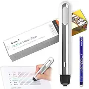 Eraser Pen for Erasable Gel Ink Pen - Multipurpose Use as Thermal Print Eraser, Portable Food Bag Heat Sealer, Foil Quill, and Heat Press