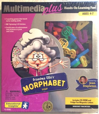 Grandma Ollie's Morphabet Soup Hands-On-Learning Fun! [Win & Mac CD-ROM]