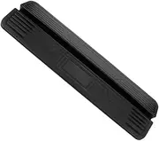 MAGICLULU Safety Door Rail Accessories Threshold Floor Strip Guardrail Holder Threshold Gap Bridge Height Gap Bridge Floor Height Ramp Threshold Height Adjustment Ramp Height Bridge Black Pp