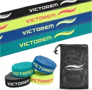 Victorem Pull up Assistance Bands Set - Set of 4 Long Fabric Resistance Bands...
