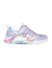 [Skechers] Unicorn Chaser Youth Sneaker in Lavender/Multi