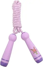 SUPVOX Jumping Rope for Boys and Girls Wooden Handle Skipping Rope Exercise Fitness Equipment Boys and Girls Physical Education