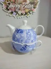 Peter Rabbit Teapot Cup Set Easter Bunny NEW