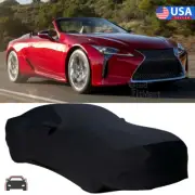 For Lexus LC500 RC F Indoor Car Cover Satin Stretch Scratch Dustproof Protection (for: Lexus)