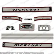Fits Mercury 1967 6HP Outboard Engine Decals