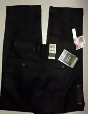 NEW WITH TAGS $58.00 DOCKERS BLACK PANTS Men's 32 X 32 T043