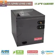 Goodman R32 2 Ton Evaporator Coil CAPFA2422B3 Upflow/Downflow 17.5" Cabinet TXV