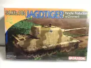 Dragon 1:72 Jagdtiger Porsche Production with Zimmerit Sd.Kfz.186