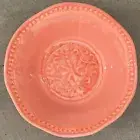 Il Mulino Coral Medallion Hobnail Edge MELAMINE Cereal Bowls Set Of 4