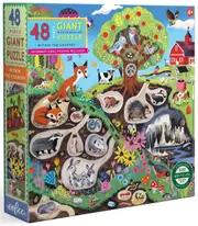 eeBoo - Within the Country Puzzle 48pc