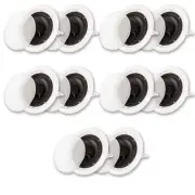 Acoustic Audio HTI6c Flush Mount In Ceiling Speakers with 6.5" Woofers 5 Pair