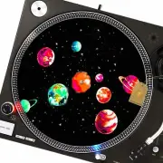 Solar Flow Slipmat Turntable 12" for DJ Vinyl LP Audiophile