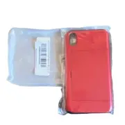 Unbranded iPhone XR Hard Case Cell Phone Case With Wallet Back-Red-New