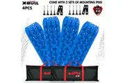 X-BULL Recovery tracks Boards 10T 2 Pairs Sand Mud Snow With Mounting Bolts pins Blue