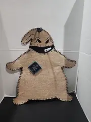 Disney Parks Nightmare Before Christmas Oogie Boogie Burlap Stocking New Holiday
