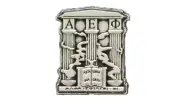 Alpha Epsilon Phi Pewter (Lead Free) Crest 3D, Raised,1.5" Tall NEW