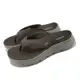 Skechers 拖鞋 Go Walk Flex Sandal-Vallejo 男鞋 棕 厚底 夾腳拖 緩震 瑜珈鞋墊 229202CHOC