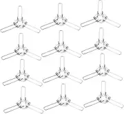 Veemoon 24pcs Spring Clips for Pendant Lamp Shades Spring Buckles for Lamp Screen Fixing Home Restaurant and Shop Decor