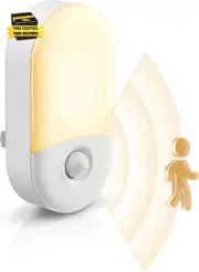 Motion Sensor Night Light, 2Pack, Motion Activated Night Light, Night Lights Plu