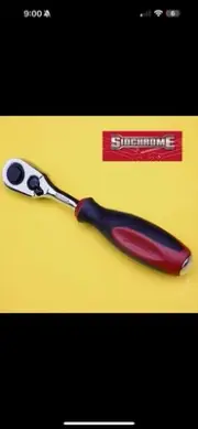 new - SCMT12905A Sidchrome 1/4"DR Pear Head Ratchet
