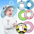 Shower Protect Baby Shampoo Cap Ear Shield Bath Visor Kids Boys Girls