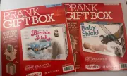 NEW Birthie Stick And Baby Shield BP Prank-O Funny Gag Joke GIFT Boxes