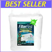 12ft Dual Layer Filter Pad Roll for Fish Tank - Cut-to-Fit Aquarium Filtration