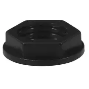 Plastic Nuts for Speaker Cables Hex Assortment Cliff UK Jacks Black