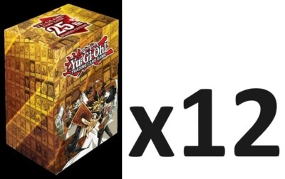 Yu-Gi-Oh! YGO Yugi & Kaiba Quarter Century Deck Box/Card Case 12ct CASE NEW!^