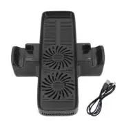 Cooling Fan Portable External Super USB Cooler Fan Stand Base for 360