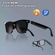 Modern Black Smar Wireless Bluetooth Headset Anti Blue Light Sunglasses