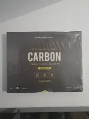 2 Pack Box PRO-SPIN Ping Pong Paddles with Carbon Elite Series