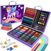 Art Supplies Kit for Kids Ages 4-12,Unicorn Art Case Coloring Set,Drawing Kit...