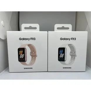 含發票刷卡分3期 SAMSUNG 三星 Galaxy Fit3 健康智慧手環 (R390) IP68 1.6吋 台灣公司