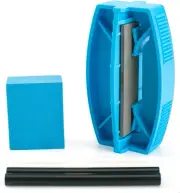 XCMAN Complete Ski Snowboard Side Edge Sharpener Care Tuner Kit with Gummy St...