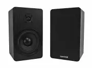 2 Rockville RockShelf 54B 360w Black 5.25" Home Theater Bookshelf Speakers/4 Ohm