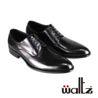 在飛比找momo購物網優惠-【Waltz】經典雕花 真皮紳士鞋 皮鞋(512051-02