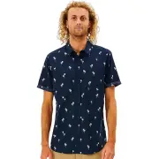 Rip Curl Paradise Palm Short Sleeve Shirt Mens
