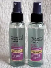 AVON 2 x ADVANCE TECHNIQUES ~ MEGA VOLUME LEAVE-IN TREATMENT SPRAYS 100ml each